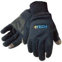 21EK94 Touchscreen Winter Gloves, Black, L, PR