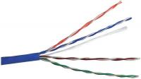 21EN32 Cable, Cat5e, Riser, Blue, 1000ft