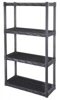 21F307 Shelving, Solid, 56-1/4x33-3/4x14, 4 Shelf