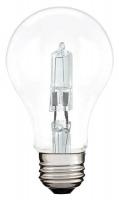 21GP88 Halogen LightBulb, A19, E26, 43W, Shtr Rstnt