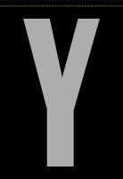 21KF05 Letter Label, Y, Silver/Black, PK 5