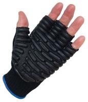 21NP15 Anti-Vibration Gloves, Half, M, PR