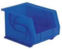 21P569 Part Bin, 7Hx8-1/4Wx10-3/4D, Blue