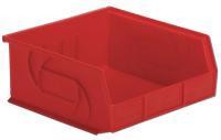 21P575 Part Bin, 5Hx11Wx10-7/8D, Red