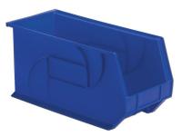 21P594 Part Bin, 9Hx8-1/4Wx18D, Blue