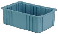 21P611 Divider Box, 16.5x10.9x6, Lt Blue