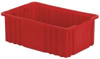 21P613 Divider Box, 16.5x10.9x6, Red