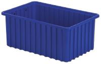 21P614 Divider Box, 16.5x10.9x7, Dk Blue