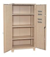 21R522 Storage Cabinet, 76x39-1/4x23-1/4, Tan