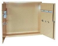 21R526 Wall-Hung Cabinet, 45x12x39, Tan