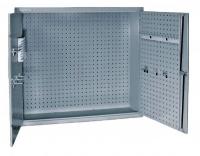 21R528 Wall-Hung Cabinet, Utility, 45x12x39, Gray
