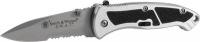 21R613 Folding Knife, Drop Point, 2-1/2 In, Black