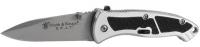 21R614 Folding Knife, Drop Point, 2-1/2 In, Black