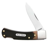 21R625 Folding Knife, Fine, ClipPoint, 2-1/4In, Brn