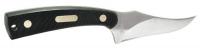 21R626 Fixed Blade Knife, Fine, SS, 3-5/16In, Brown