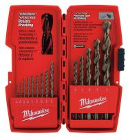 21R663 Drill Bit Sets, Cobalt, 14 Pc