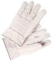 21RJ34 Heat Resistant Gloves, Knit Cuff, L, PR