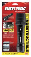 21RU33 Handheld Flashlight, LED, 316M, Black