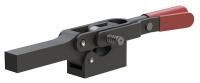 21TE93 Horizontal Toggle Clamp, 90 Deg, 600 lb