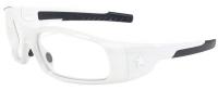 21U050 Safety Glasses, Clear, Scratch-Resistant