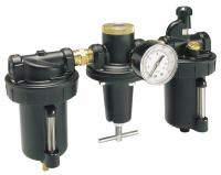 21U833 Filter/Regulator/Lubricator, 3 Piece, 1 In