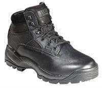 21V068 Boot, Side Zip, Lace, Men&#39;s, 7R, Black, Pr