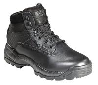 21V133 Boot, Side Zip, Lace, Women&#39;s, 9R, Black, Pr