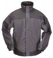 21V745 Tactical Rain Jacket, Unisex, Charcoal, 2XL