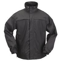 21V752 Tactical Rain Jacket, Unisex, Black, 2XL