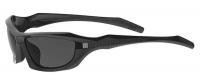 21V924 Safety Glasses, Smoke, Scratch-Resistant