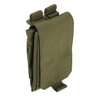 21V992 Large Drop Pouch, Tac OD, Nylon, 10 x 6 In