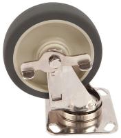 21VM40 Caster, Swivel with Brake, PK 5