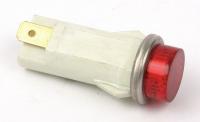 21WA33 Light, Indicator 250V Red, Round