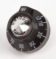 21WE98 Thermostat Dial, Black