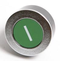 21WG74 On Button, Green
