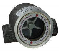 21XL77 Double Sight Flow Indicator, 316 SS, 1/2In