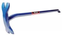 21XU29 Rocker Head Wrecking Bar, Stl, Blue, 36 in