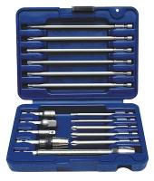 21Y411 Screwdriver Bit Set, 16 Pcs