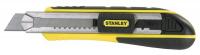 21Y998 Snap Off Knife, 7 In, SS, Black/Yellow