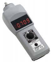 21YD67 Contact Tachometer, LED, 0.05 to 12, 500FPM