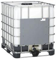 21YK54 Bulk Container, 330 gal., HDPE, Natural