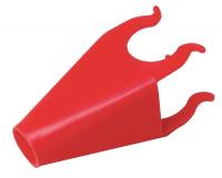 21YM01 Bottle Funnel, 2 In., Co-Polymer Poly