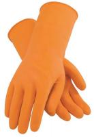 21YM22 Chem Resist Gloves, Latex, 28 mil, L, PK 12