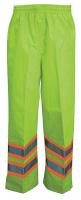 21Z133 Rain Waist Pant, 300D Trilobal, Green, S