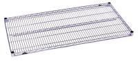 21Z177 Wire Shelf, 18x48 in., Chrome Plated, PK4