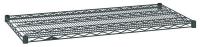 21Z425 Wire Shelf, 21x24 in., Smoked Glass, PK4
