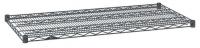 21Z538 Wire Shelf, 14x42 in., Silver, PK4