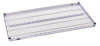 21Z855 Wire Shelf, 18x36 in., Zinc Plated