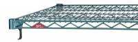 22A386 Wire Shelf, 21x48 in., Green Epoxy Coat