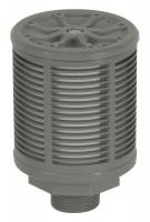 22A609 Pump Muffler, 40 Micron, 1 In NPT In.